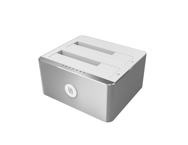 Unitek USB 3.0 to Dual SATA HDD Aluminium Docking Station, Compatible with all 2.5'/3.5' SATA HDD/SSD with Any Capacity CDY-3026