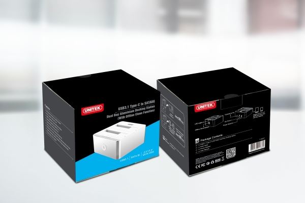 Unitek USB 3.1 Gen II, USB-C to SATA 6G Docking Station CDY-3027