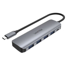 Unitek USB 3.1 Micro-B Power 4-in-1 Multi-Port Hub - USB-C Connector, 4x USB-A CDH1107A