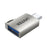 UNITEK USB-C Male to USB-A Female Ultra-Tiny Adaptor with Easy Grip Design. Supports Superspeed 5Gbps. Built Tough with Zinc-Alloy Housing & Keychain Eye. Supports QC3.0 & Up to 9V/2A Charging. CDA1025GNI