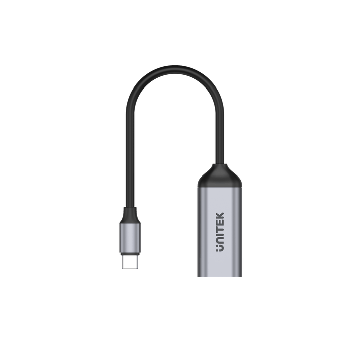 UNITEK USB-C to HDMI 4K Adapter. Stream with HDCP2.3, Supports a Wide Range of Devices Including USB-C-Enabled Mac, iPad. XPS, Surface. & Much More. Plug & Play. Space Grey Colour CDV1420A