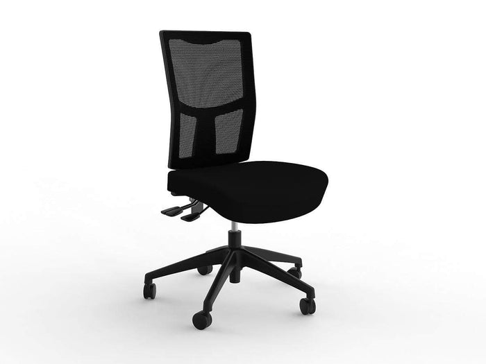 Urban Mesh Highback Ergonomic Chair Black Nylon Base, Assembled KG_URBN_B_ASS