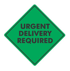 URGENT DELIVERY REQUIRED Printed Permanent Adhesive Label 99mm x 99mm x 500 Labels per roll MPH15110