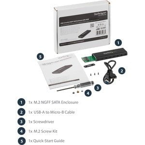 USB 3.0 to M.2 SATA External SSD Enclosure with UASP - USB 3.0 to SATA III M.2 solid state drive enclosure with UAS - Portable M.2 NGFF to USB 3.0 Solid State Drive (SSD) Enclosure IM2879315