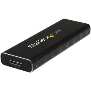 USB 3.0 to M.2 SATA External SSD Enclosure with UASP - USB 3.0 to SATA III M.2 solid state drive enclosure with UAS - Portable M.2 NGFF to USB 3.0 Solid State Drive (SSD) Enclosure IM2879315