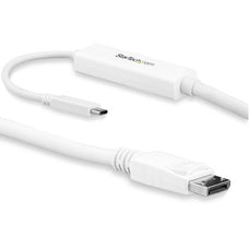 USB C to DisplayPort Cable - 3m - White - 4K 60Hz - Thunderbolt 3 Compatible - USB C Cable - USB C Video Adapter IM4085811