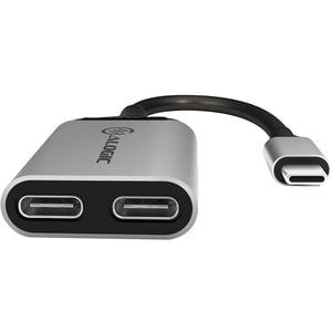 USB-C TO USB-C AUDIO & USB-C CHARGING ADAPTER- SPACE GREY IM4641724