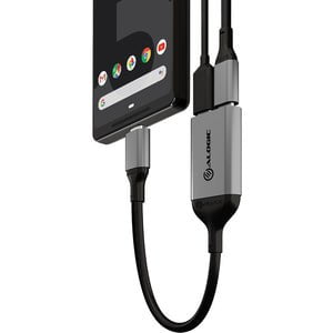 USB-C TO USB-C AUDIO & USB-C CHARGING ADAPTER- SPACE GREY IM4641724