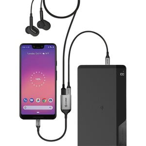 USB-C TO USB-C AUDIO & USB-C CHARGING ADAPTER- SPACE GREY IM4641724
