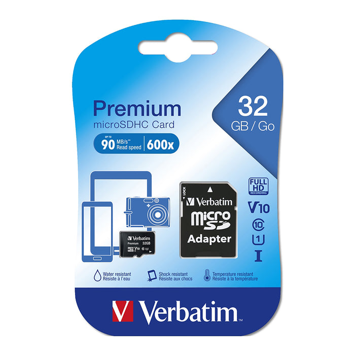 Vbm Micro SDHC 32GB Class 10 With Adapter AO44083