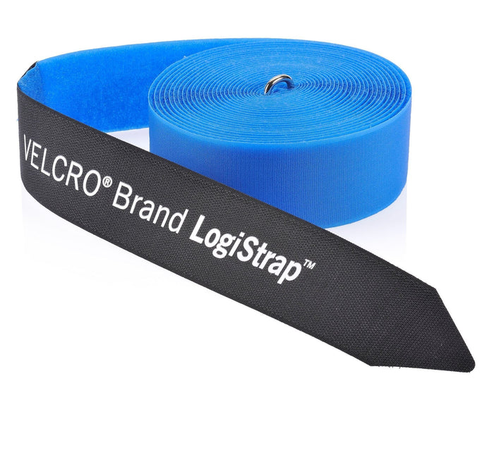 Velcro Logistrap 50mm x 7m Self-Engaging Re-usable Strap, Blue CDVEL430033B