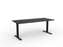 Velocity Fixed Individual Desk, Black Frame, 1800mm x 800mm (Choice of Worktop Colours) Black