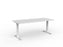 Velocity Fixed Individual Desk, White Frame, 1800mm x 800mm (Choice of Worktop Colours) White KG_VFSSD188W_W