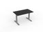 Knight's Velocity Fixed Individual Desk, Silver Frame, 1200mm x 700mm