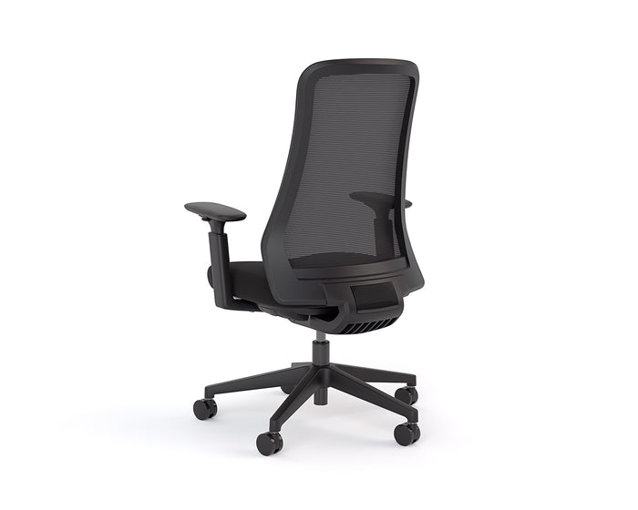 Knight's Vento Mesh Back Office Chair with Armrest (Arms Removable)
