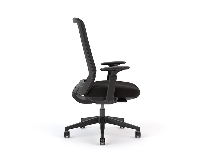 Knight's Vento Mesh Back Office Chair with Armrest (Arms Removable)