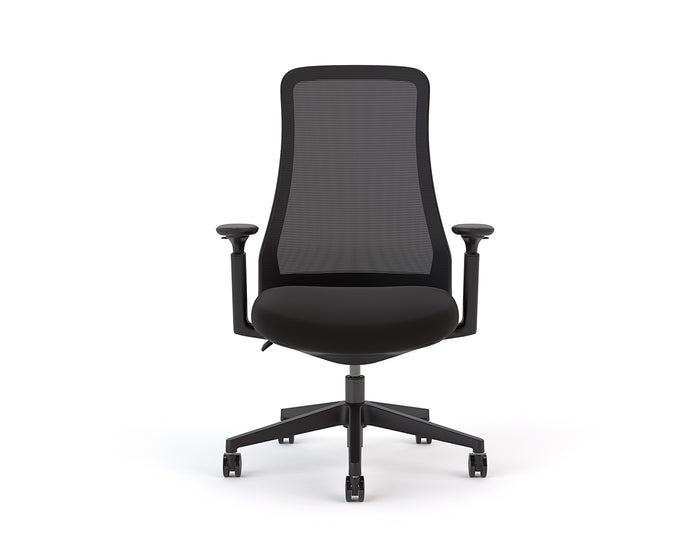 Knight's Vento Mesh Back Office Chair with Armrest (Arms Removable)
