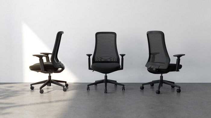 Knight's Vento Mesh Back Office Chair with Armrest (Arms Removable)