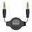 Verbatim 3.5mm Aux Audio Cable 75cm Retractable AO66573