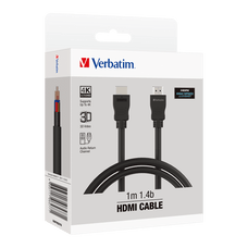 Verbatim HDMI Cable, 1 Metre, Black AO66577