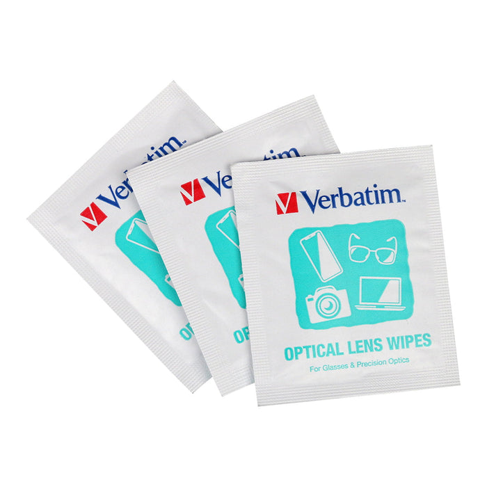 Verbatim Lens Cleaning Wipes, 25's Pack AO66609