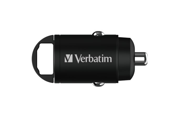 Verbatim Mini Car Charger 33W 2 Ports PD & QC 3.0 AO66681