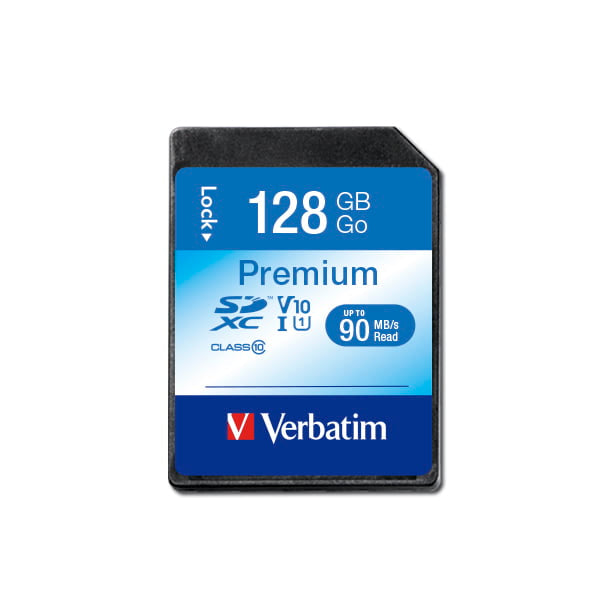 Verbatim Premium SDXC Card 128GB (CLASS 10 UHS-I) AO44025
