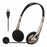 Verbatim USB-A Headset With Boom Mic AO66556