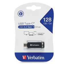 Verbatim USB-C 3.2 G1 Flash Drive, 128GB AO70905