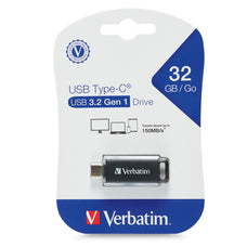 Verbatim USB-C 3.2 G1 Flash Drive, 32GB AO70903