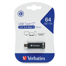Verbatim USB-C 3.2 G1 Flash Drive, 64GB AO70904