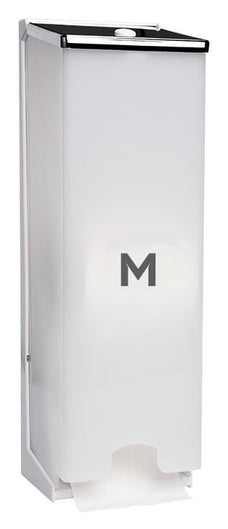 Vertical 3 Roll Toilet Roll Dispenser - White MPH27540