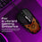 Vertux 6-Button Wired Gaming Mouse, Hex-Shell Design, RGB Lights, Lightweight CDKATANA