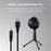 Vertux Gaming High Definition Microphone, Flexible Gooseneck Stand, Tuned for Gaming, Black CDSPHERE.BLK