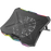 Vertux Gaming Portable Height Adjustable Cooling Pad, Rainbow LED Lights, Anti-slip, Black CDGLARE.BLK
