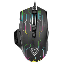Vertux Stellar Tracking 9 Button Wired Gaming Mouse, RGB Backlight, Black CDKRYPTONITE.BLK