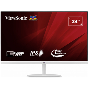 Viewsonic ViewSonic VA2432-H-W 24" FHD IPS Monitor VGA HDMI DP 100Hz White DVAF2433W