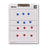 Volleyball Coaching Clipboard plus Magnetic Whiteboard 300 x 400mm (Double Sided) NBSBMDVOL,M,W