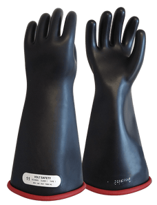 Volt Insulated Glove 410mm, Electric Insulating Gloves, 7500V Class 1, 1 Pair RMGLOVE1-410