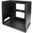 WALL-MOUNT SERVER RACK WITH BUILT-IN SHELF - SOLID STEEL - 8U IM3418951