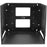 WALL-MOUNT SERVER RACK WITH BUILT-IN SHELF - SOLID STEEL - 8U IM3418951