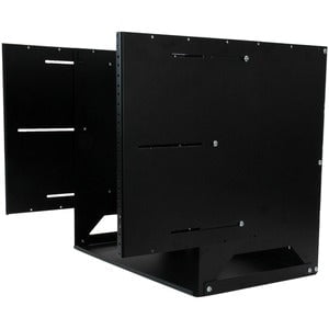 WALL-MOUNT SERVER RACK WITH BUILT-IN SHELF - SOLID STEEL - 8U IM3418951