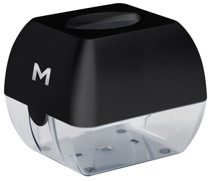 Wall Mountable Cube Tissue Dispenser 90 Sheets Capacity - Black MPH27445