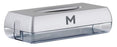 Wall Mountable Flat Tissue Dispenser 100 Sheets Capacity - Silver MPH27631