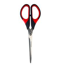 Warwick 182mm Left & Right Handed Soft Grip Scissors, Black and Red CX12025801