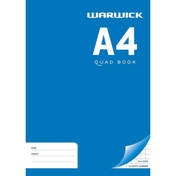 Warwick A4 Quad Book CX108531