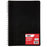 Warwick A4 Visual Diary, Spiral Bound, 100gsm, 50 Leaf, Black CX2827948