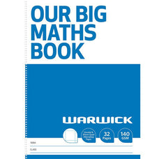 Warwick Big Maths 30mm Quad Modelling Book CX113237