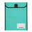 Warwick Homework Bag, Medium, 290mm x 360mm, Hook & Loop Closure, Aqua CX12025916
