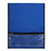 Warwick Homework Bag, Medium, 290mm x 360mm, Hook & Loop Closure, Fluoro Blue CX201483